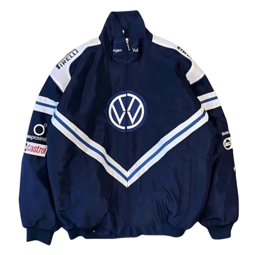 Blue Volswagen Jacket - F1/RACING Vintage