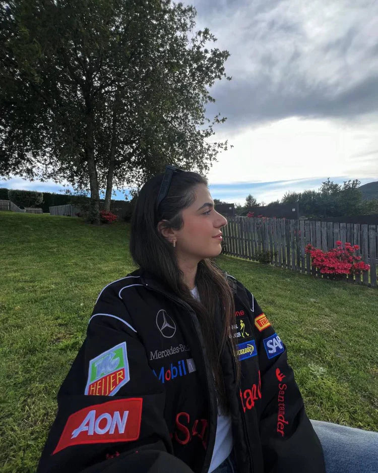 Black Mercedes Jacket - F1/RACING Vintage