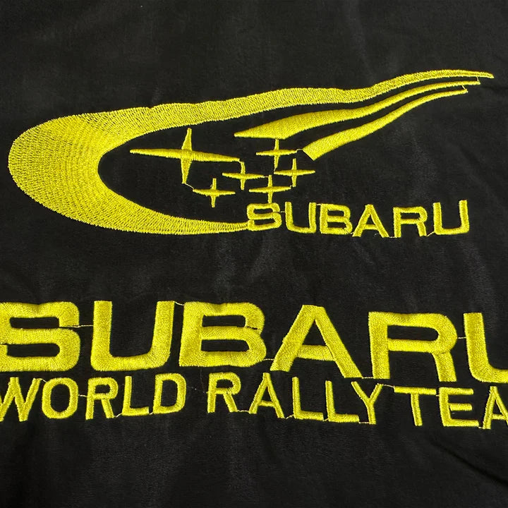 Black Subaru Jacket - F1/RACING Vintage
