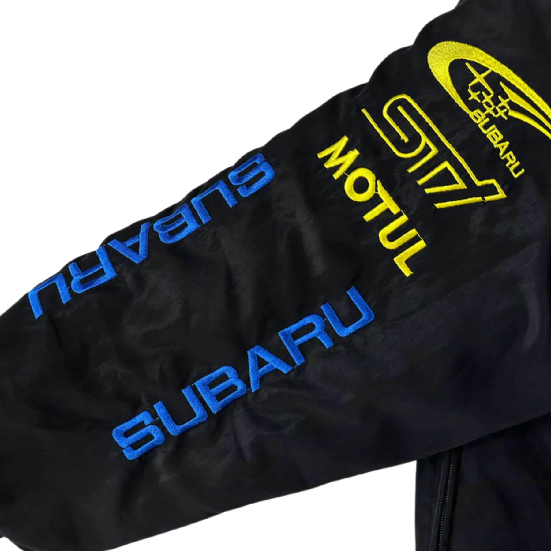 Black Subaru Jacket - F1/RACING Vintage