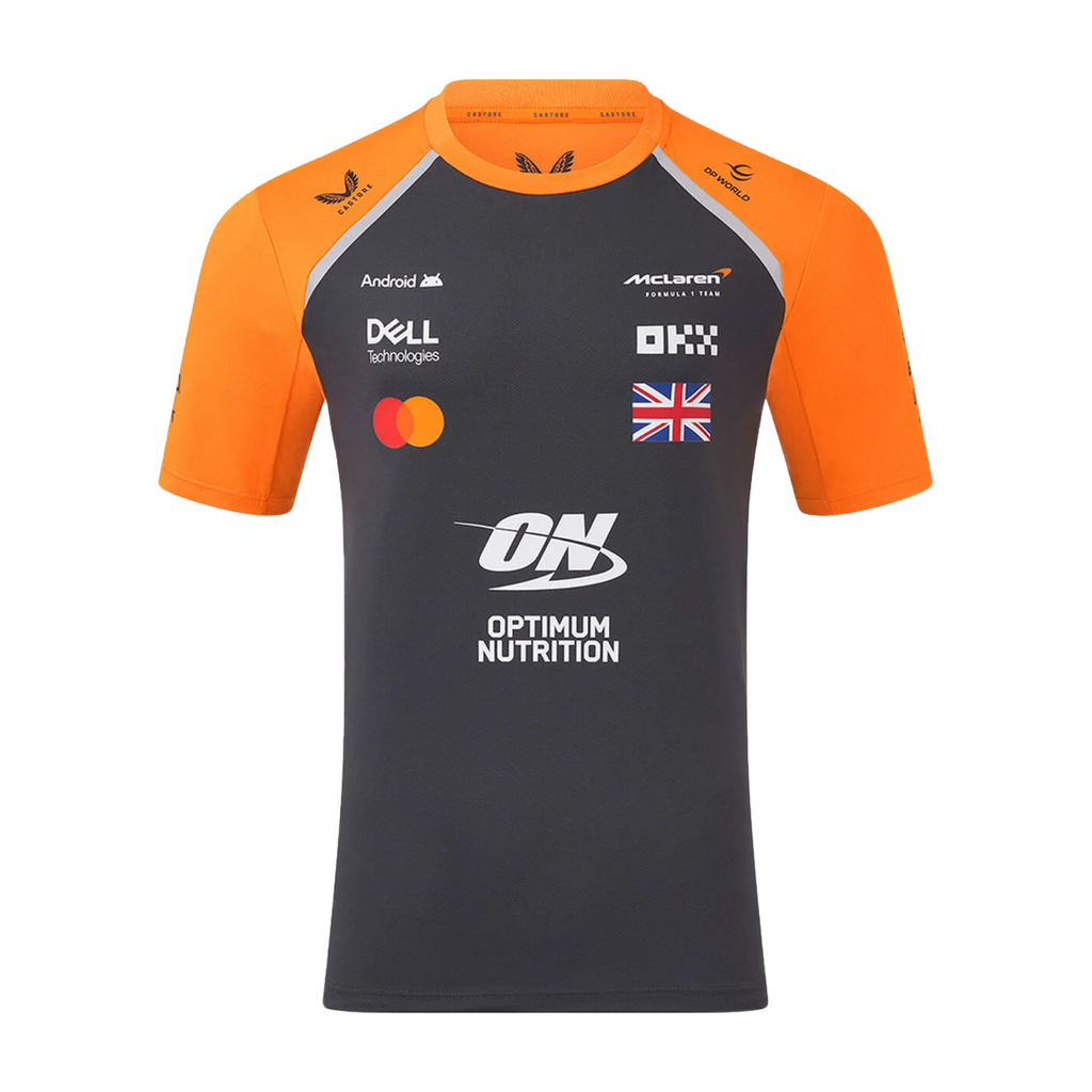 Camisola McLaren 2025 - Lando Norris #4 Dark Mode