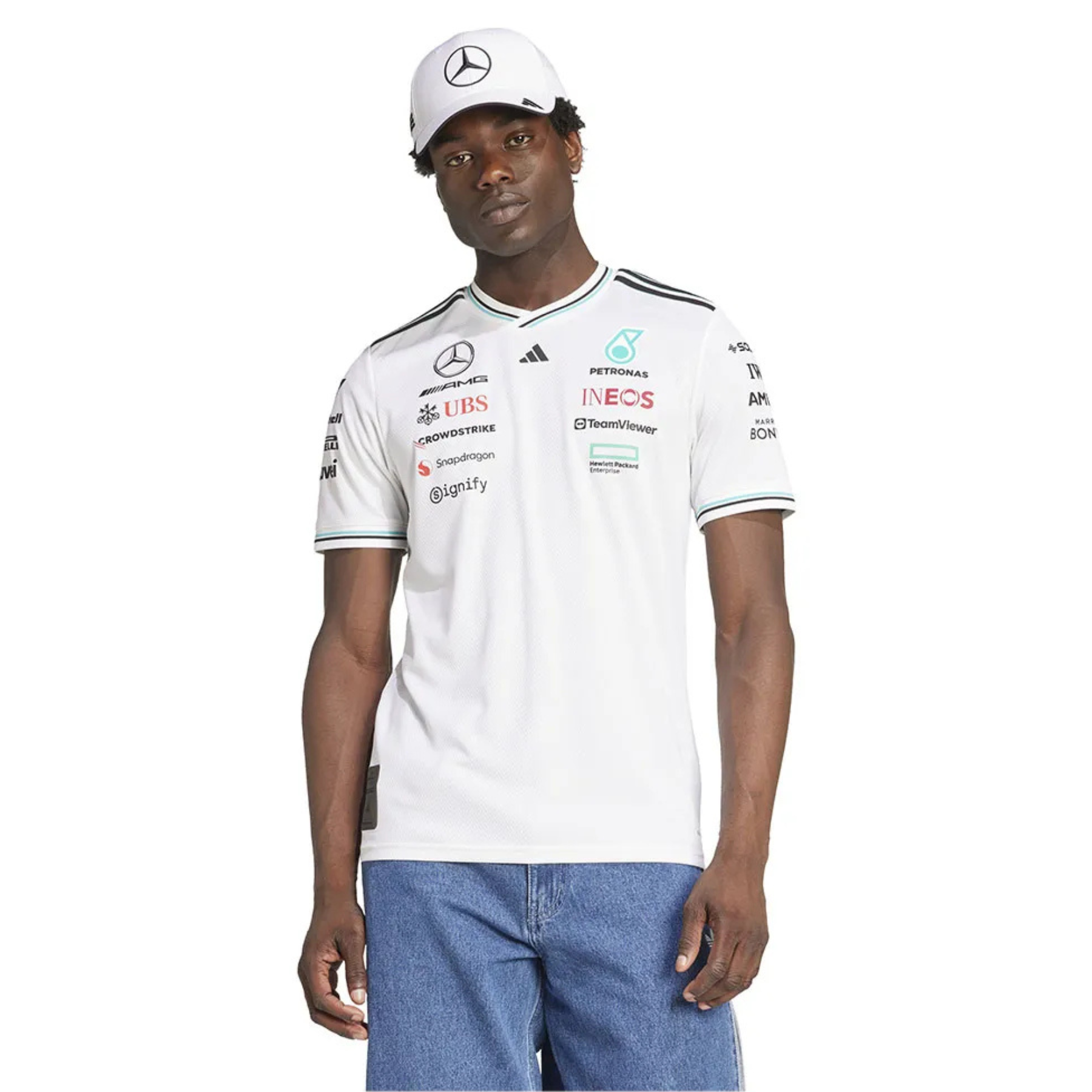 Camisola Mercedes 2025 - Branco