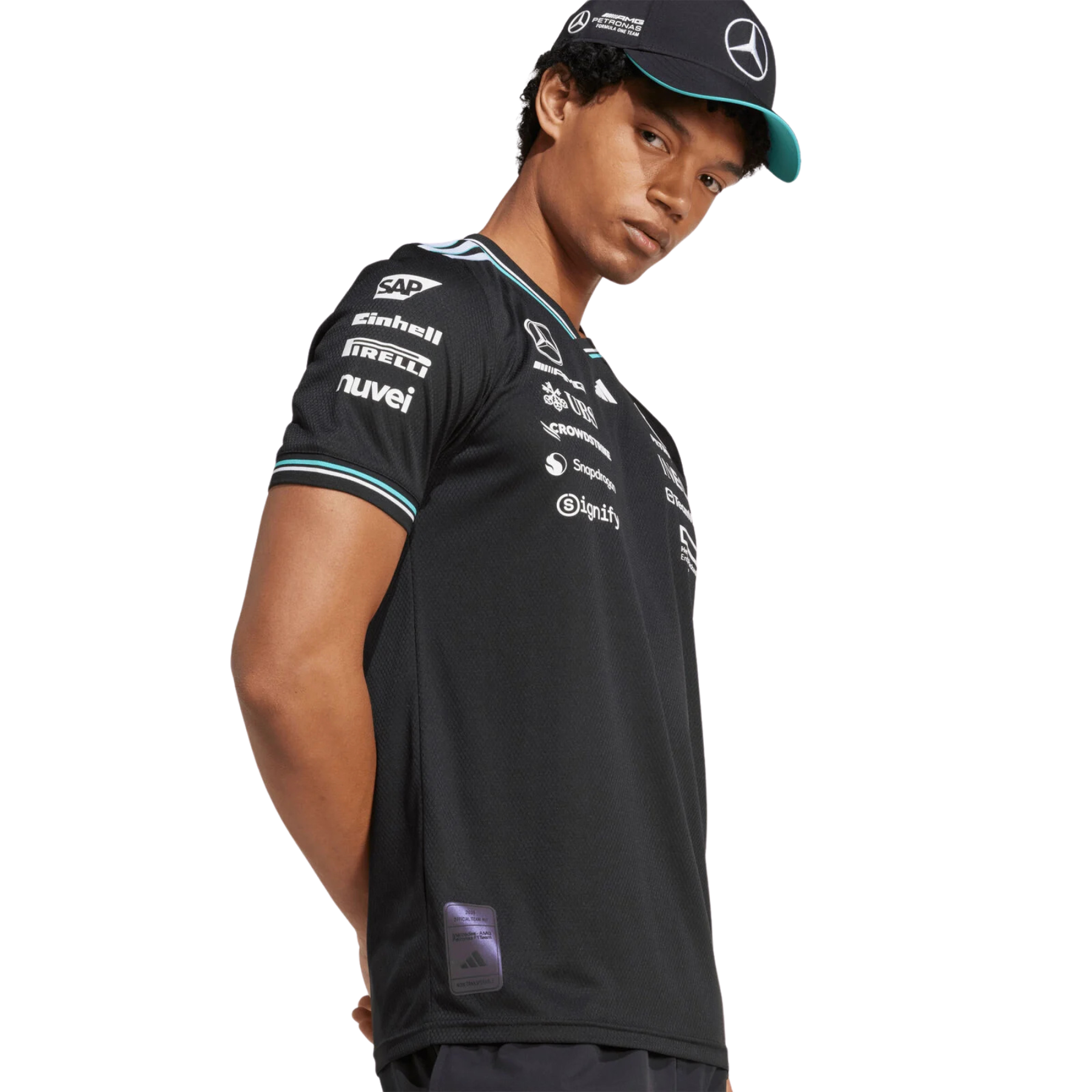 Camisola Mercedes 2025 - Preto