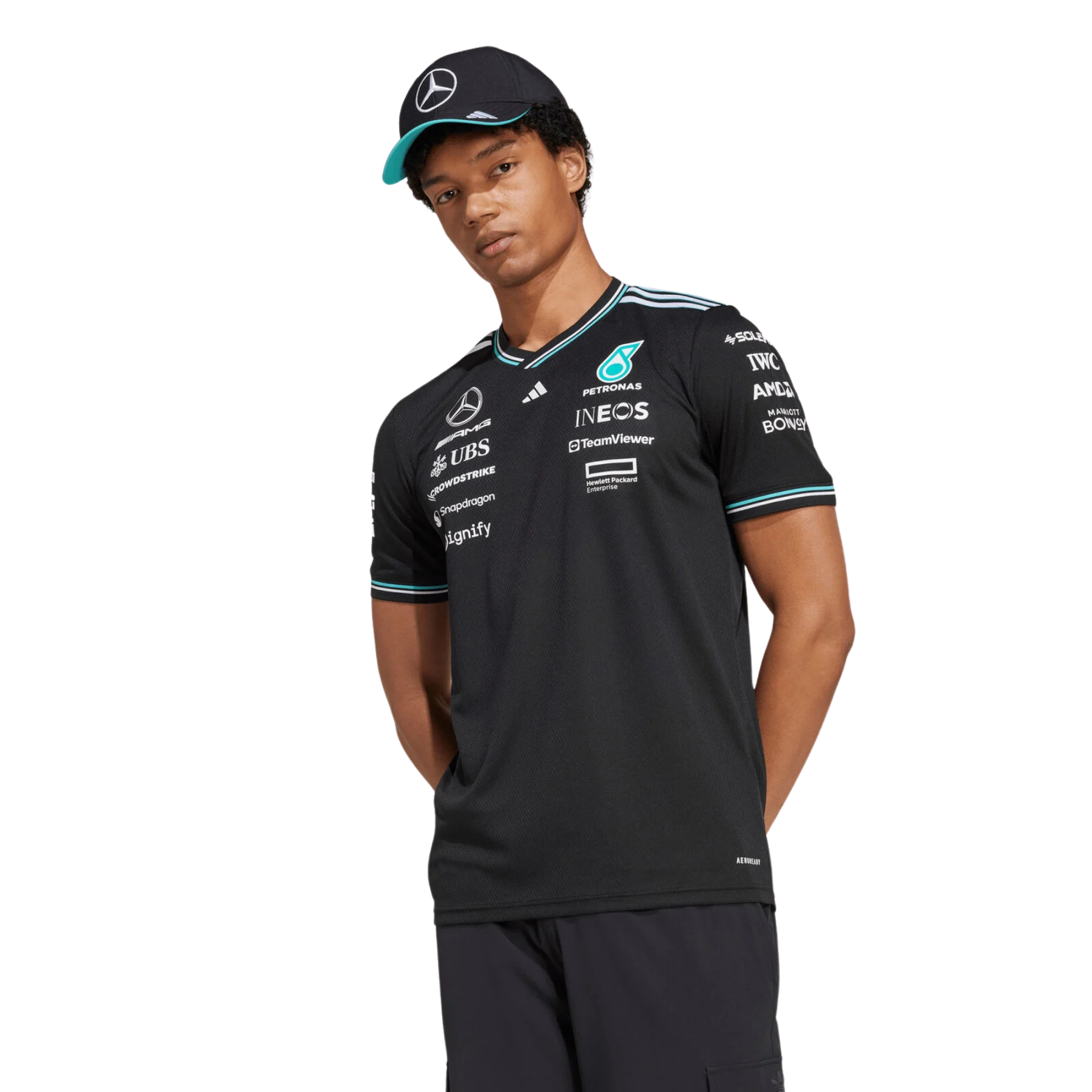 Camisola Mercedes 2025 - Preto