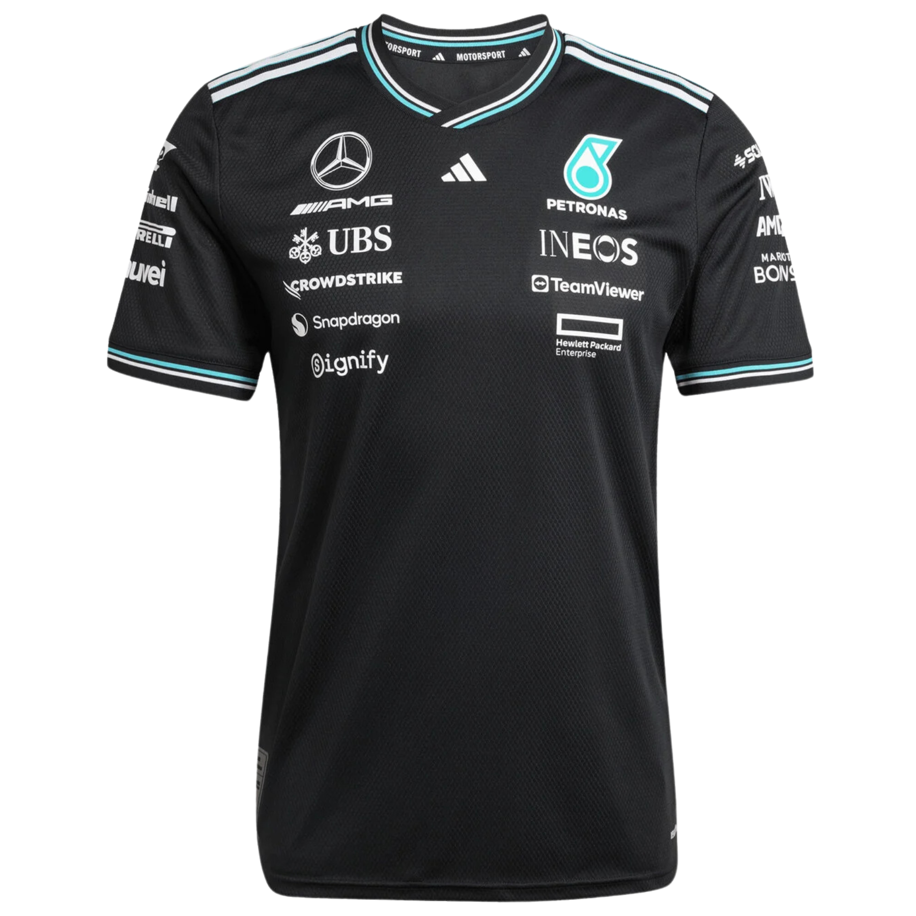 Camisola Mercedes 2025 - Preto
