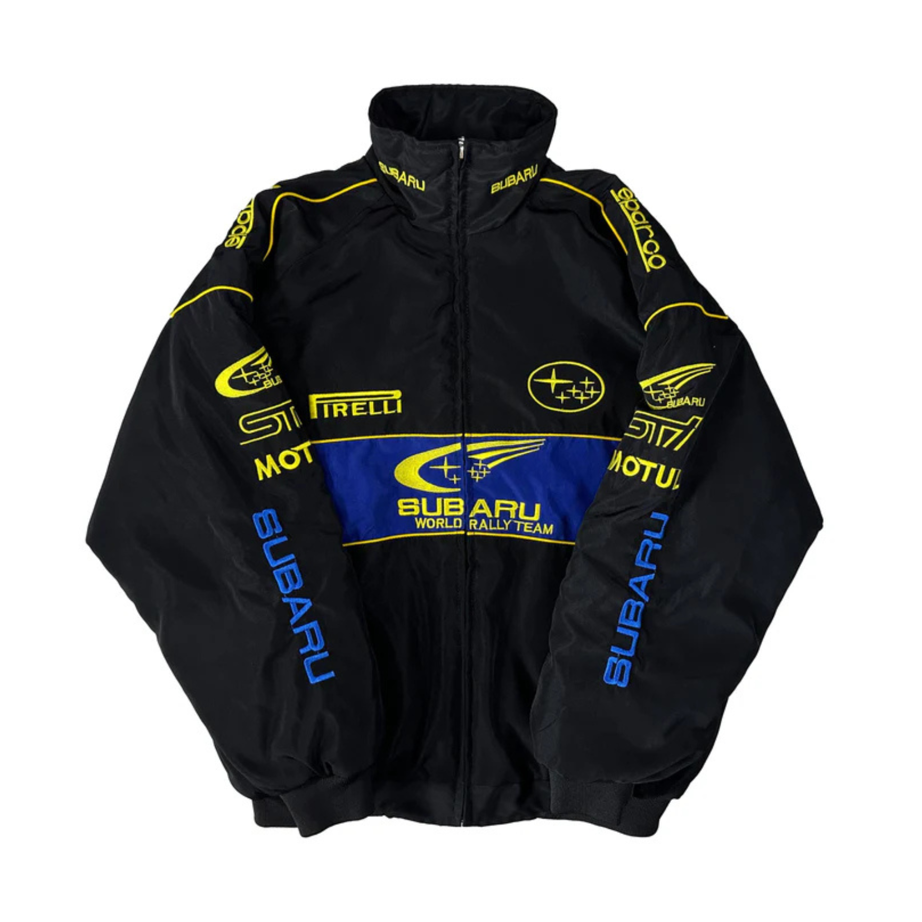 Black Subaru Jacket - F1/RACING Vintage