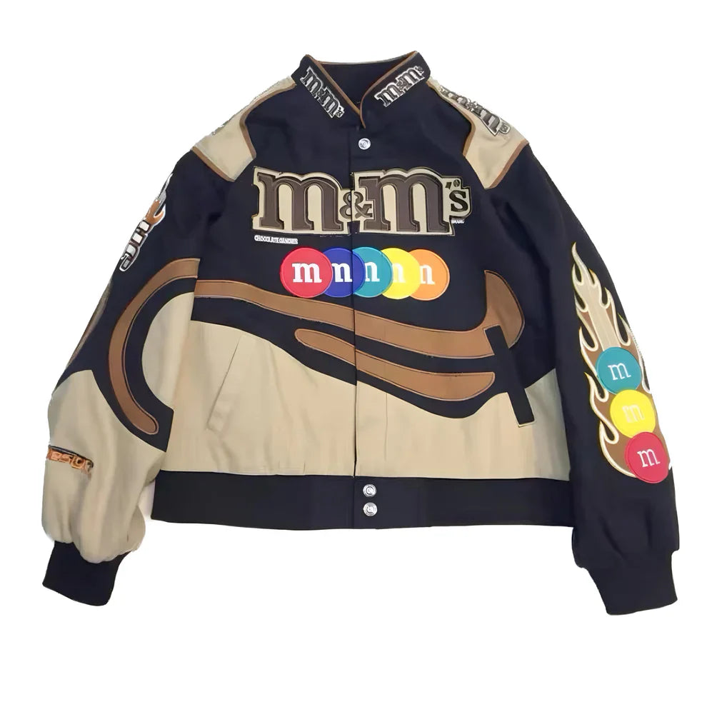 m&m Jacket Racing PU Leather